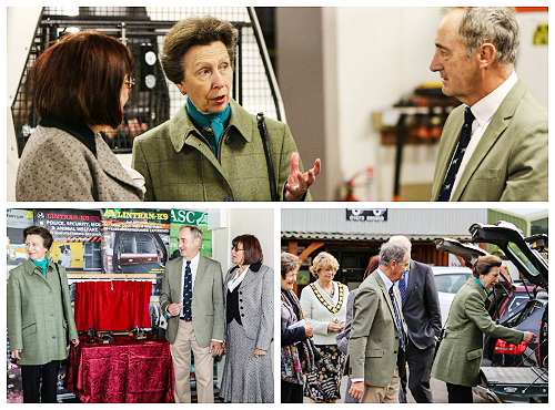 Picture of Princess Anne, on Lintran website